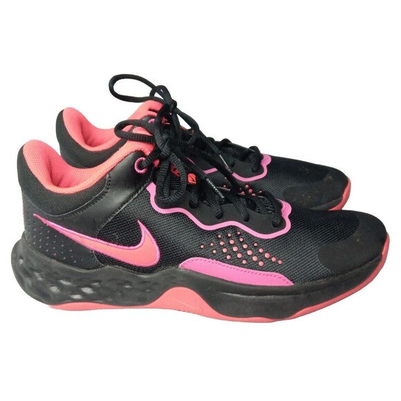 Nike Fly By Mid 3 Basketball Shoes Mens 9.5 Black Siren Red DD9311-002 - Picture 1 of 8
